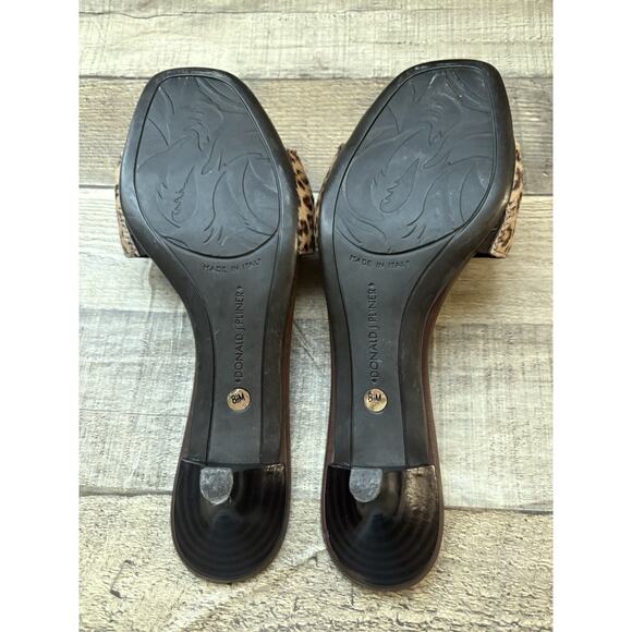 Donald J Pliner Kim Leopard Print Slide Size 8 1/2 M - Picture 8 of 8